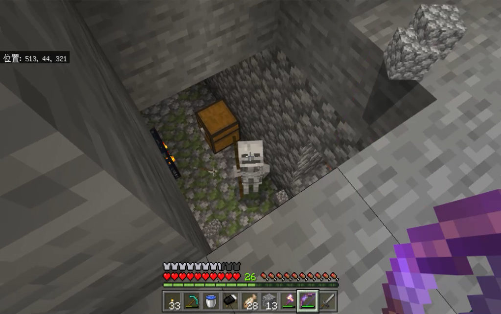 かえでのマイクラ２ Part5 自宅下のゾンビトラップタワー制作 かえでのzine